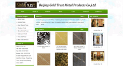 Desktop Screenshot of goldtrustss.com